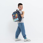 Рюкзак детский на молнии, «Выбражулька», цвет синий - фото 12039337