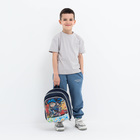Рюкзак детский на молнии, «Выбражулька», цвет синий - фото 12039338
