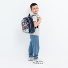 Рюкзак детский на молнии, «Выбражулька», цвет синий - фото 11004396