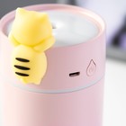 Ночник-увлажнитель "Котенок" LED 2Вт USB 260мл розовый 7,5х7,5х12 см RISALUX - Фото 9