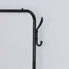 Вешалка напольная для одежды с корзиной LaDо́m, 60×26×160 см, цвет чёрный - Фото 4