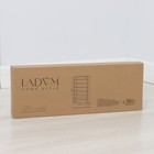 Полка для обуви с чехлом LaDо́m, 7 уровней, 60×30×123 см, серая - Фото 5