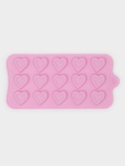 Форма для конфет и шоколада Доляна «Сердечко», силикон, 21×10 см, 15 ячеек (2.7×2.8 см), МИКС - Фото 2