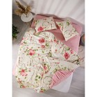 Постельное бельё 1.5 сп с простынёй на резинке, размер 140x200x20 см, 145x215 см, 50x70 см - 2 шт - Фото 2