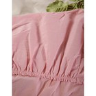 Постельное бельё 1.5 сп с простынёй на резинке, размер 140x200x20 см, 145x215 см, 50x70 см - 2 шт - Фото 3
