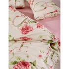 Постельное бельё 1.5 сп с простынёй на резинке, размер 140x200x20 см, 145x215 см, 50x70 см - 2 шт - Фото 4