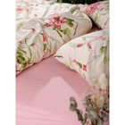 Постельное бельё 1.5 сп с простынёй на резинке, размер 140x200x20 см, 145x215 см, 50x70 см - 2 шт - Фото 9