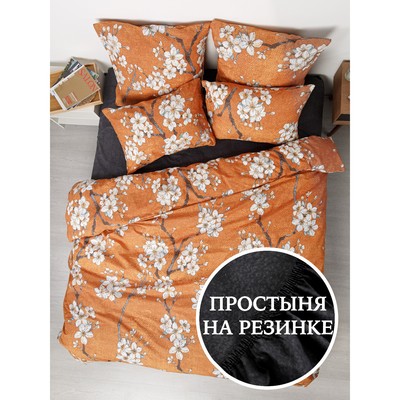 Постельное бельё 1.5 сп, размер 140x200x20 см, 146x215 см, 70x70 см - 2 шт