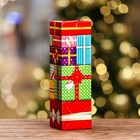 Подарочная коробка "Подарки" , Башня 12 х 12 х 40см - фото 7826936
