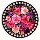 Донышки для вязания 2 в 1 «Букет цветов», круг 15 см, хдф 3 мм - Фото 5
