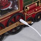 Светодиодная фигура «Поезд» 48 × 20 × 9.5 см, пластик, батарейки ААх3 (не в комплекте), USB, свечение тёплое белое - Фото 5