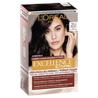 Крем-краска для волос L'Oreal Excellence Creme Universal Nudes, 2U универсальный очень тёмно-каштановый - фото 301676496