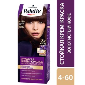 Краска для волос Palette, 4-60 бархатистый каштановый, 110 мл