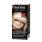 Краска для волос Syoss Color ультра-светлый жемчужный блонд 10-11, 115 мл - фото 321711188