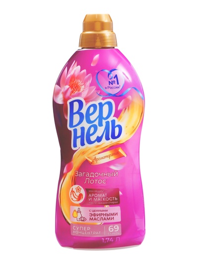 Кондиционер для белья Vernel «Загадочный лотос», 1.74 л