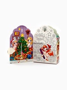 Сладкий детский новогодний подарок «Сказочный дом»: конфеты с раскраской, 500 г - Фото 11