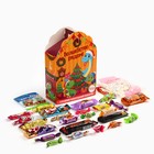 Сладкий детский новогодний подарок «Волшебство рядом», конфеты + раскраска с динозавром внутри, 500 г - Фото 2