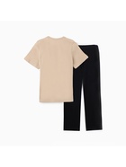 Пижама женская (футболка, брюки) KAFTAN Lion, размер 48-50 - фото 23561672