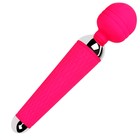 Вибратор массажный, 16 режимов, 20×4 см, розовый - Фото 1