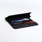 Кошелёк женский на магните, 20×3×9 см, чёрный - Фото 2