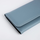 Кошелёк женский на магните, 20×3×9 см, голубой - Фото 3