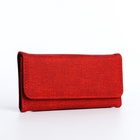 Кошелёк женский на магните, 20×3×9 см, красный - Фото 5