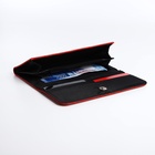 Кошелёк женский на магните, 20×3×9 см, красный - Фото 2