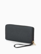 Кошелёк женский на молнии с ручкой, 19×2×10 см, чёрный - Фото 7