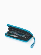 Кошелёк женский на молнии с ручкой, 19×2×10 см, ярко-голубой - Фото 3