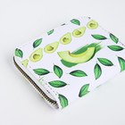 Кошелёк на молнии, белый, зелёный - Фото 2