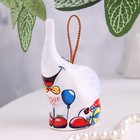 Сувенир "Слоник с шариками", керамика - фото 23119737