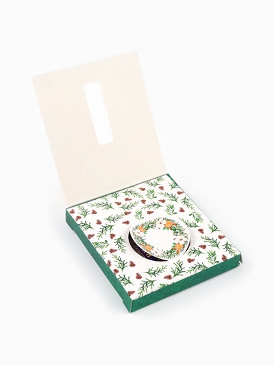 УЦЕНКА Шоколадные стики в коробке с формовой закрывашкой «Счастья в Новом году»