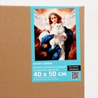 Картина по номерам на холсте с подрамником «Ангел с котом» 40×50 см - Фото 6