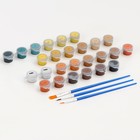 Картина по номерам на холсте с подрамником «Капибара в пруду», 40×50 см - Фото 4