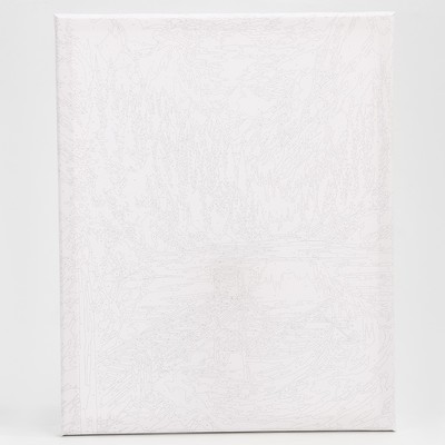 Картина по номерам на холсте с подрамником «Утро в горах», 40×50 см