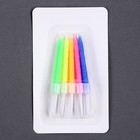 Свечи для торта «С днем рождения» 10 шт., топпер для торта 1 шт. - Фото 6