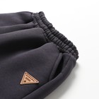 Брюки детские, НАЧЁС, цвет графит, рост 146 см - фото 23311663