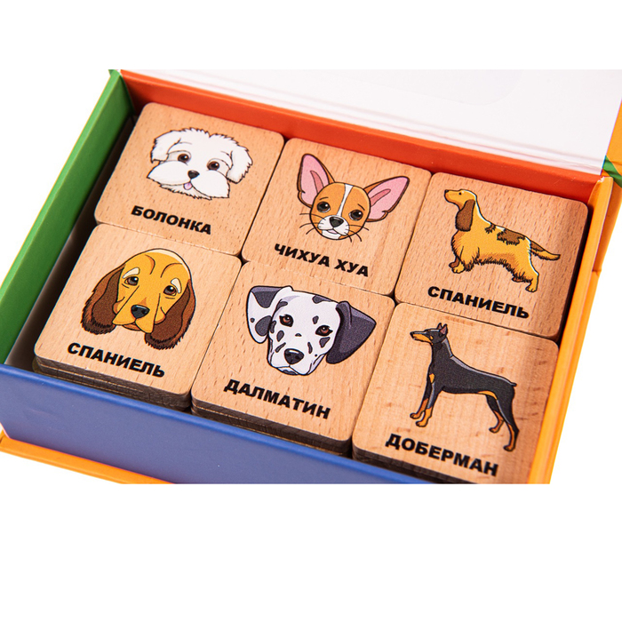 Мемори «Собачки», в картонной коробочке - фото 1907891790