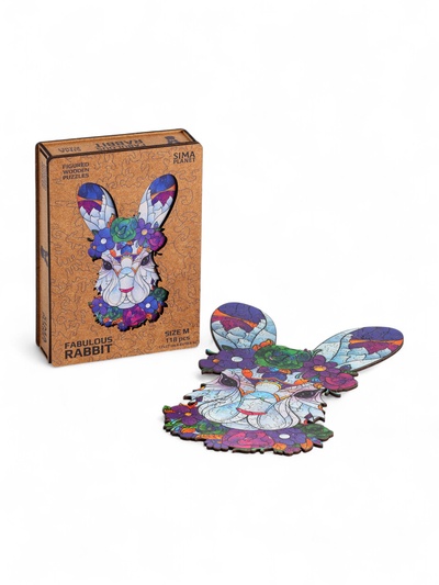 Деревянный пазл, 118 деталей