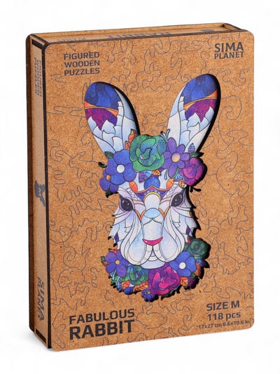 Деревянный пазл, 118 деталей