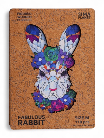 Деревянный пазл, 118 деталей