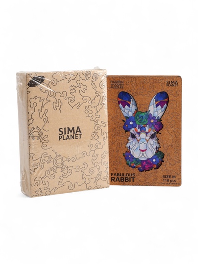 Деревянный пазл, 118 деталей