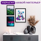 Пазл фигурный «Honey Panda», 117 деталей, деревянный - фото 7091671