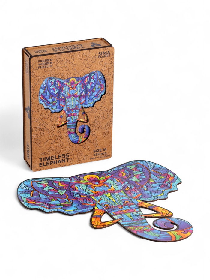 Деревянный пазл, 183 детали - Фото 1