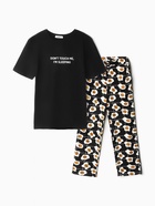 Пижама мужская KAFTAN "Good mo" размер 52, черный - Фото 10