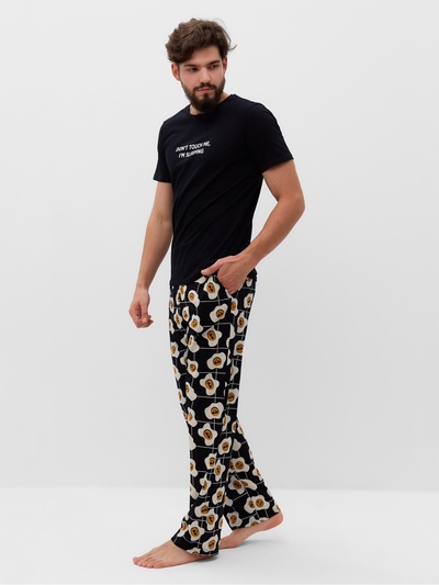 Пижама мужская KAFTAN Good mo размер 54, черный