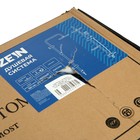 УЦЕНКА Душевая система ZEIN ZS-1BL, смеситель, тропическая и ручная лейка, латунь, черная - Фото 3