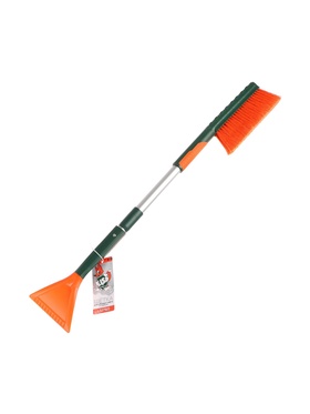 Щётка сметка со скребком Li-Sa телескопическая, 82-100 см