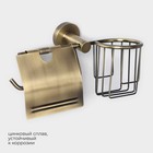 Держатель для туалетной бумаги Stölz basic Bronze, подставка, 25.5×13.5×12 см, бронзовый - Фото 2