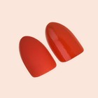 Накладные ногти, 24 шт., с клеевыми пластинами, форма миндаль, красные - Фото 2